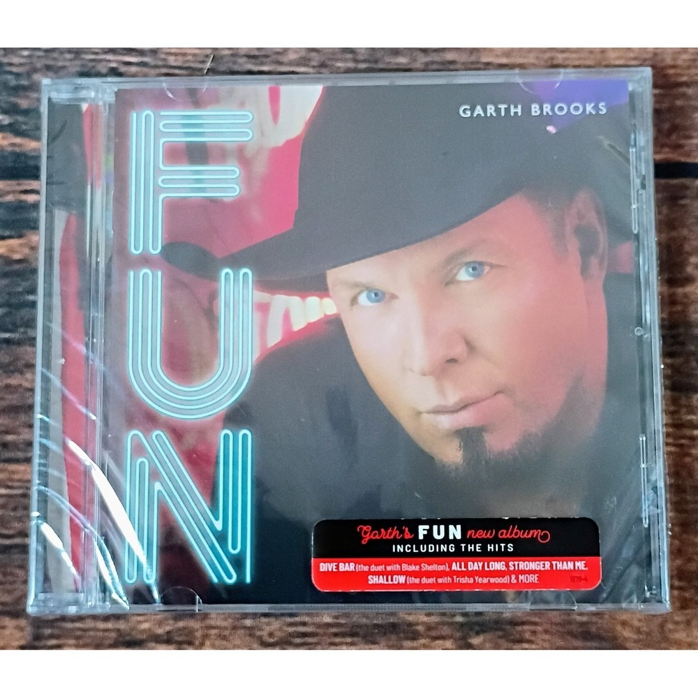 Garth Brooks Fun CD 2020 Pearl Records New Sealed Dive Bar Shallow 1879-2